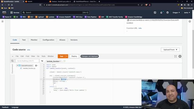 Execute Redshift Procedure from AWS Lambda смотреть онлайн