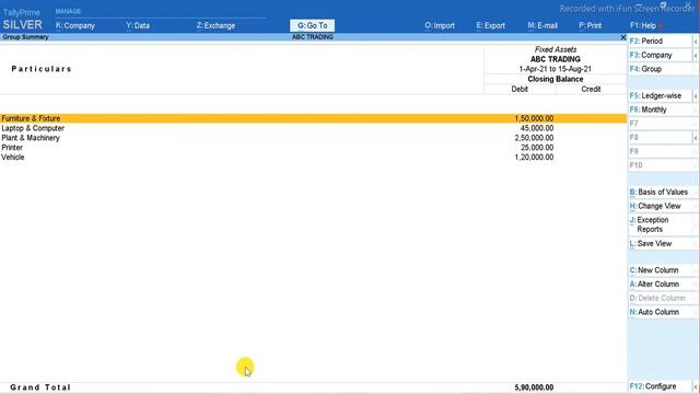depreciation entry tally prime| balu cement iron traders accounting in tally prime |cement iron sho смотреть онлайн