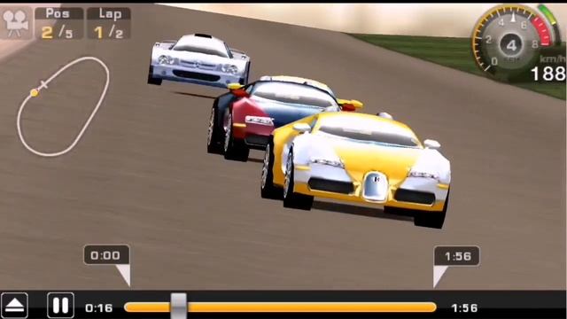 GT racing 1: motor academy Symbian version gameplay on Android (EKA2L1 emulator) смотреть онлайн