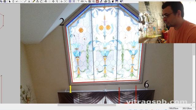 ПРАВИЛЬНЫЙ ЗАМЕР витража секреты МАСТЕРА. Художник-витражист сдаёт секреты!
