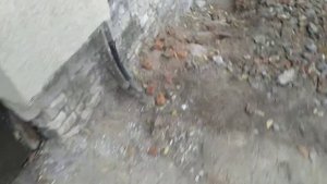 Замена выпуска и ремонт отмостки с цоколем.