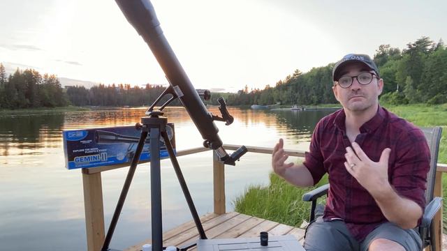 ExploreOne Gemini ii Refractor - Best $100 Telescope of 2022 смотреть онлайн