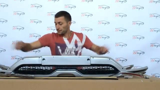 Накладки на бампер передние задние Hyundai IX35 смотреть онлайн