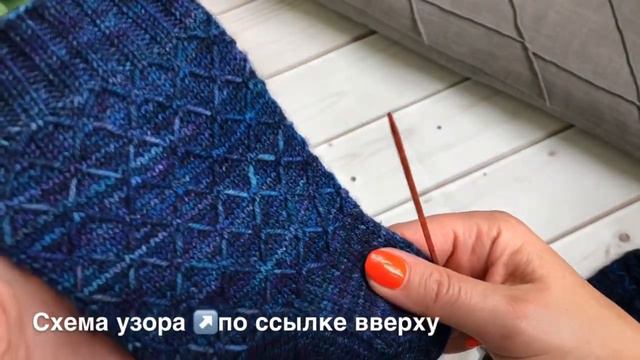 Носки от резинки. ВТО. Расход. Узор. Краткое описание вязания. смотреть онлайн