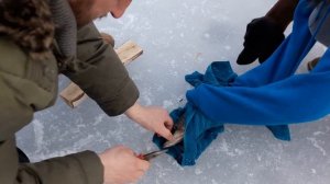 Рыбалка в Финляндии. Ловля щуки зимой.