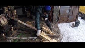 Самодельный Механический дровокол лучше винтового , конусного дровокола ! Дровокол wood splitter