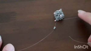 Круглая мышь из бисера? мини амигуруми? творческий подход