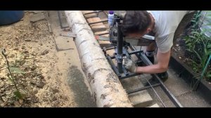 Пилорама из бензопилы