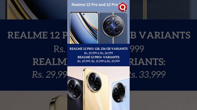 Realme 12 Pro & Pro Plus: Your Next- Level Smartphone #shortsviral #realme12pro