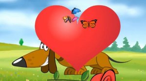 Бесплатный проект прошоу продюсер (free proshow producer project)  Пёсик поздравляет