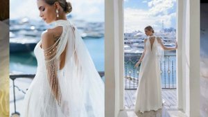 Модные свадебные платья 2023 года. Новинки платье.