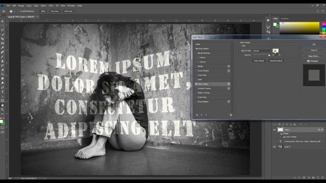 Realistic graffiti in photoshop|Реалистичное граффити в фотошопе смотреть онлайн