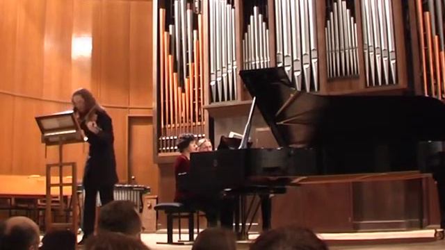 Schnittke Sonata No 3 for violin and piano Roman Mints Katya Apekisheva mov.34