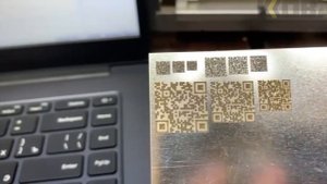 Лазерная маркировка QR кода