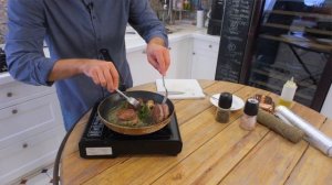 Ароматный и сочный стейк ФИЛЕ-МИНЬОН на сковороде ☆ Рецепт нежного мяса