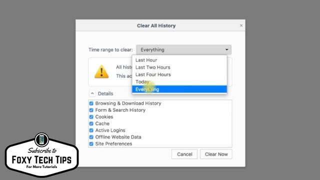 FireFox: How To Fully Clear History смотреть онлайн