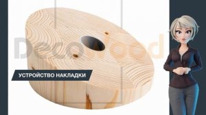 Как установить светильник на скошенный потолок? Накладки Decowood!