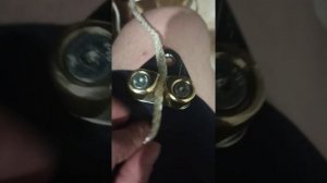 самодельный фиксатор якорной веревки