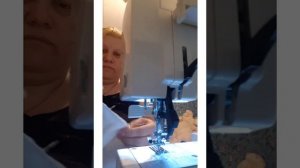 Шьем скатерть..Новогодняя скатерть с салфетками. ???