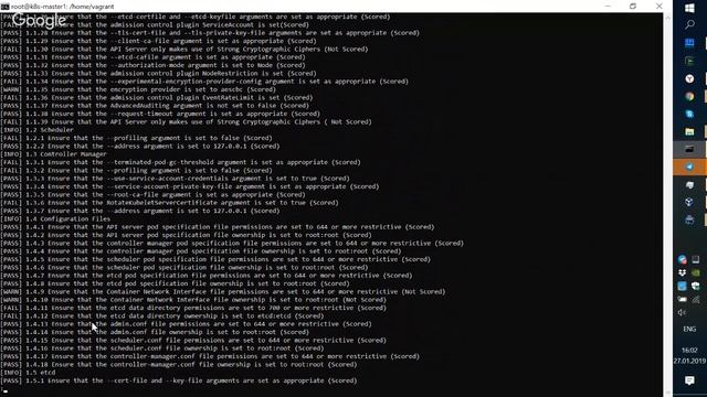 Kubernetes по-русски, добавляем security настройки следуя рекомендациям из kube-bench смотреть онлайн