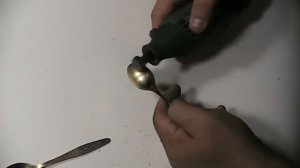 как отполировать старую ложку и не только полируем пастой гои
