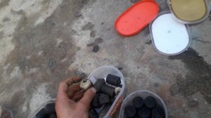 Самодельные брикеты для рыбалки(Homemade briquettes for fishing)