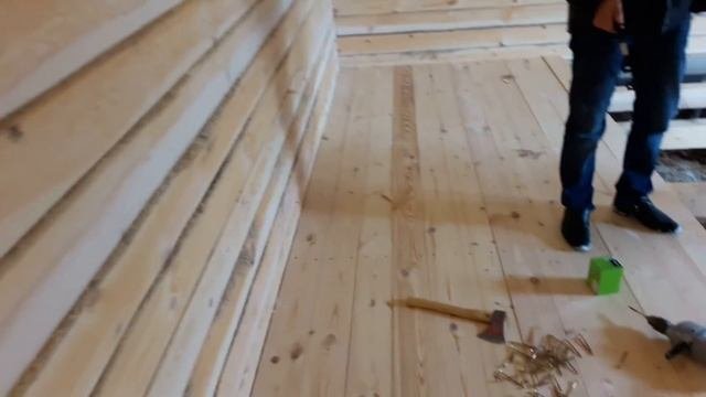Внутренняя отделка деревянного дома