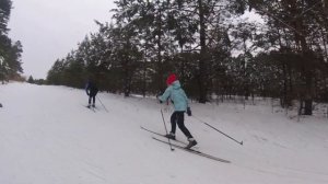 Рома и Лера ускоряются в подъем