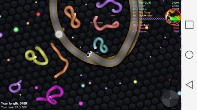 So many bots captured! Slither.io  RI/MODE смотреть онлайн