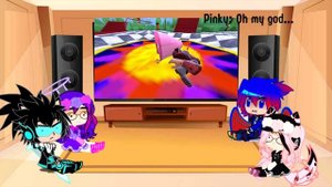 MB Gacha Life: Adrian & Friends React to SMG4 Mario Reacts to Nintendo Memes 4