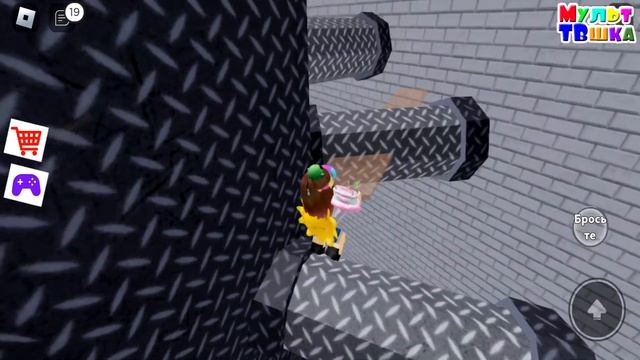 ПОБЕГ от СУМАШЕДШЕГО ДЕДА в роблокс ESCAPE EVIL GRANDPA OBBY roblox Обби злого дедушки #roblox смотреть онлайн