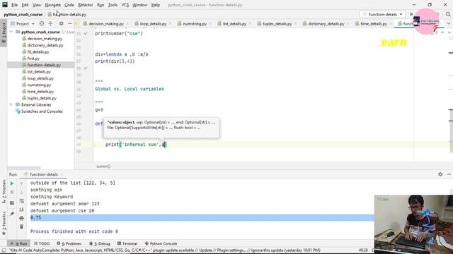 26. Python Bangla Tutorial  |  Python Global & Local variable .