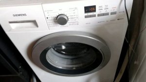 обзор инструкция стиральная машина Siemens speedperfect iq300