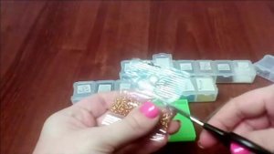 20. Вышивка крестом. Обзор набора PANNA Именной оберег Кирилл. Организация и начало процесса..mp4