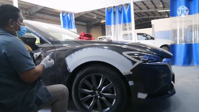 MAZDA 6/ Fender Panel repair