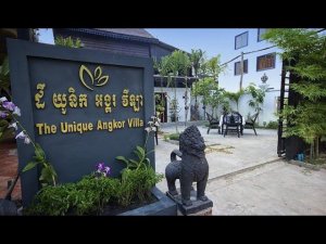 Unique angkor villa - короткий обзор бюджетного отеля. #Сием_риеп #Камбоджа