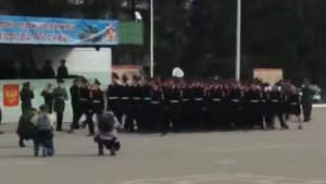 День призывника в поселке Мосрентген