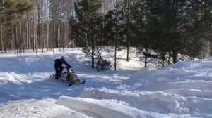 СНЕГОДЯИ НСК. Покатушки в эндуро парке