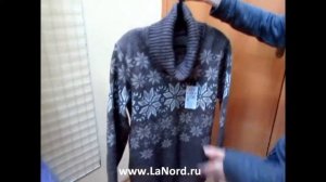 www LaNord ru ЖЕНСКИЙ СВИТЕР СНЕЖИНКА