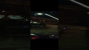 Разведение моста у гостиницы Москва в Санкт Петербурге.