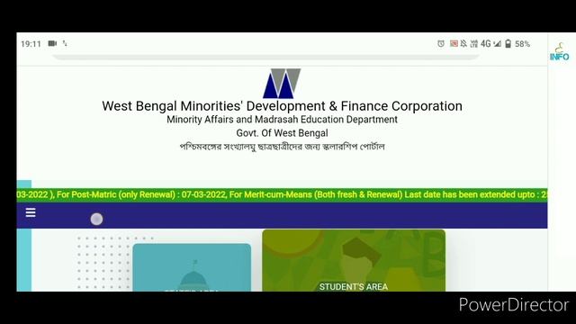 Bank Validation Awaiting for response new Update today. Aikyashree scholarship 2021-22