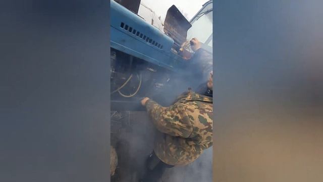 Мтз80 запуск Пд10