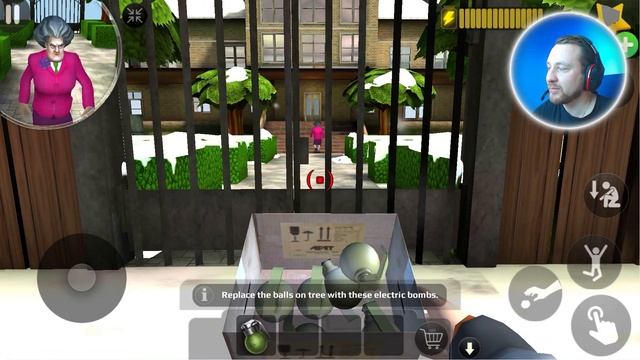 НОВЫЙ ГОД МИСС ТИ прохождение Scary Teacher 3D рождество