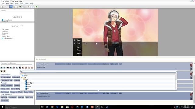 Visual Novel Maker Tutorial - Creating Life - Episode 2