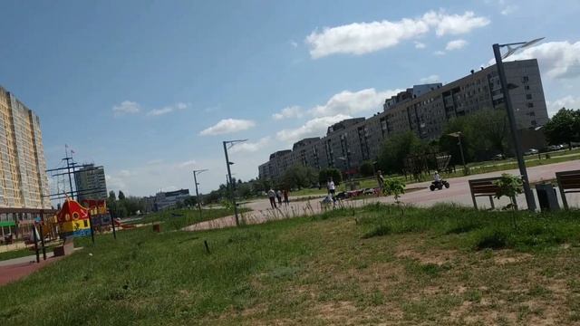 Уличная площадка для занятия силовой гимнастикой