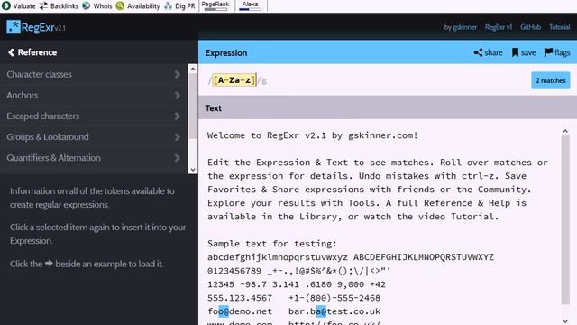 PHP string functions & RegEx