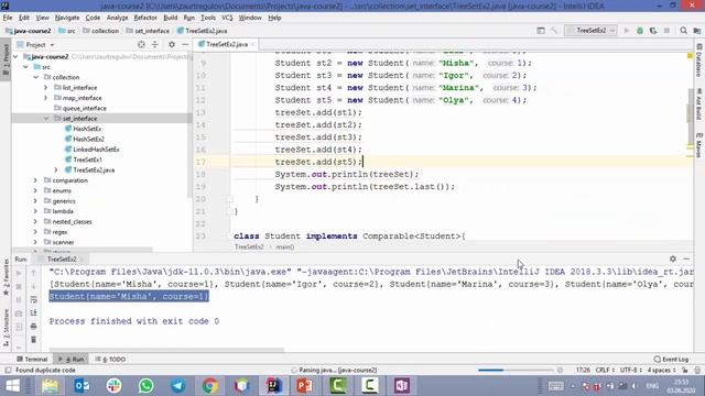 Урок 21 - TreeSet (прокачанная Java) смотреть онлайн