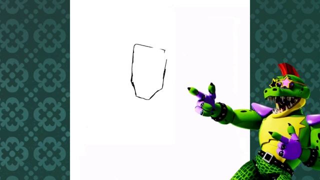 Drawing FNAF Glamrocks in my Human Style || FNAF Security Breach Speedpaint смотреть онлайн