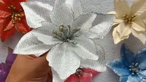 Рождественские цветы на Елку