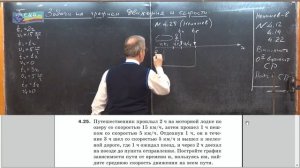 Урок 19 (осн). Задачи на график движения (1)